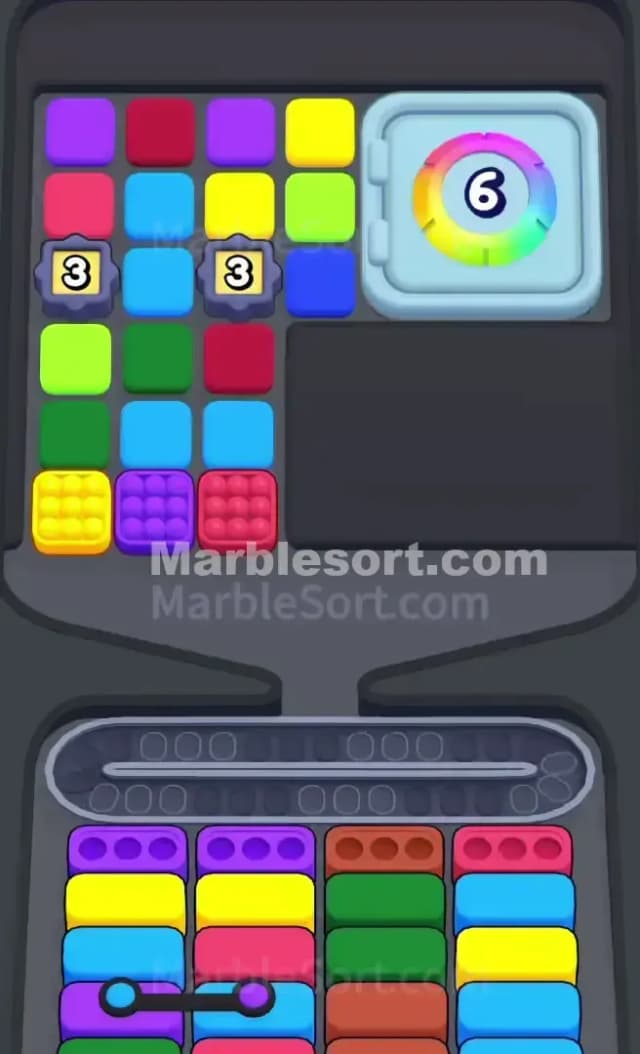 Marble Sort Level 604 Gameplay