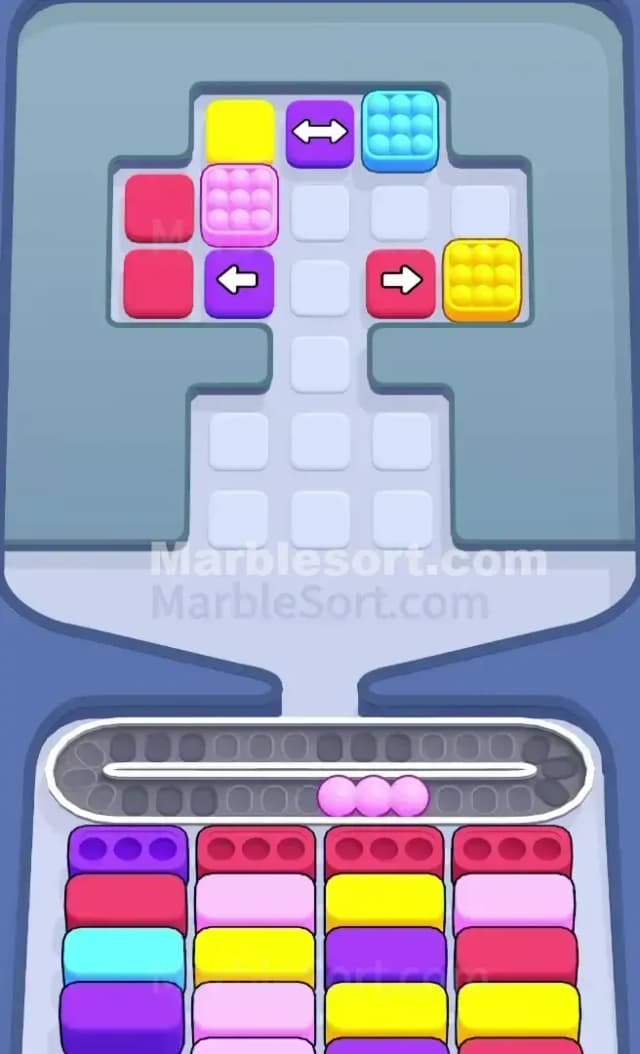 Marble Sort Level 621 Solution 2
