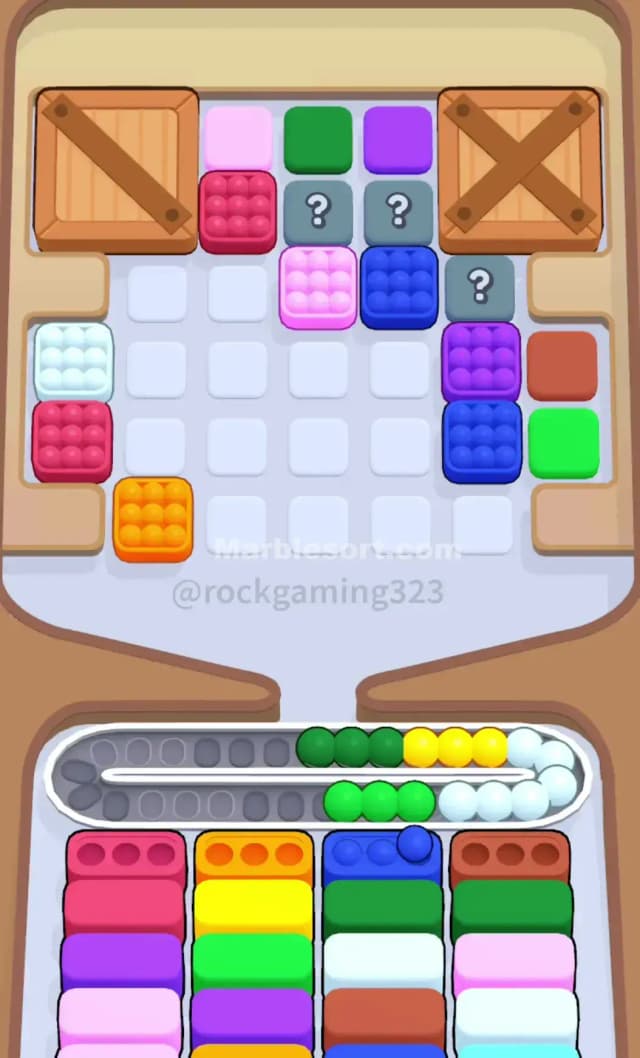Marble Sort Level 126 Solution 1