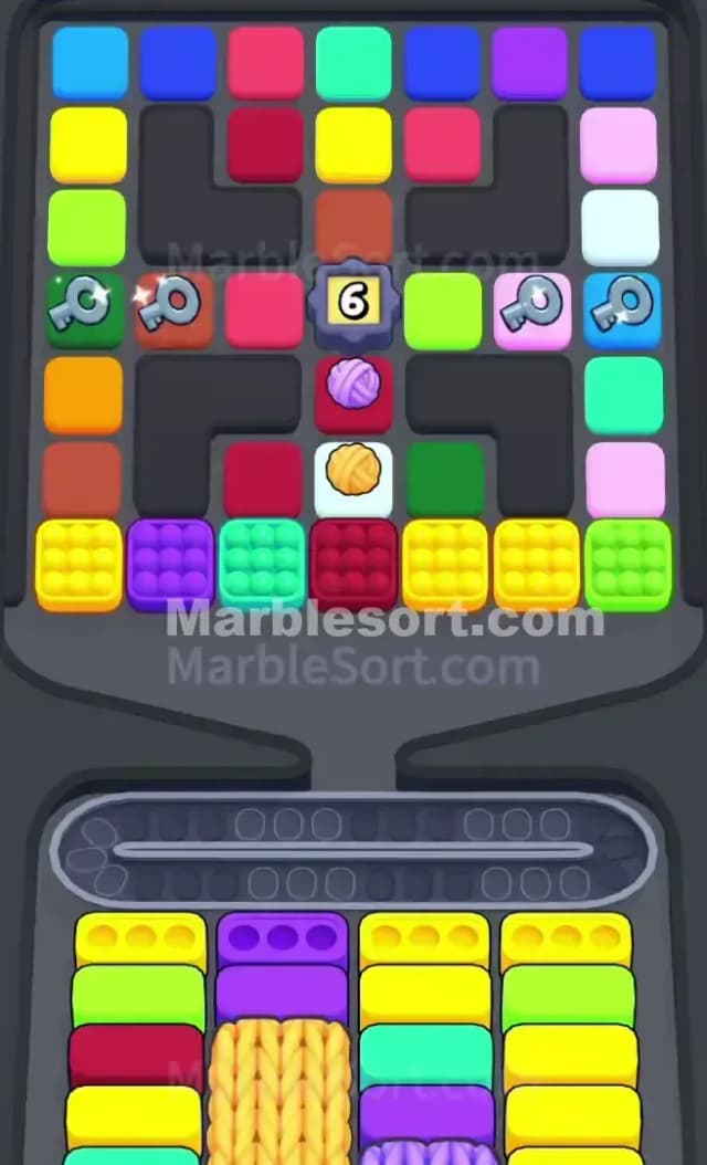Marble Sort Level 470 Gameplay