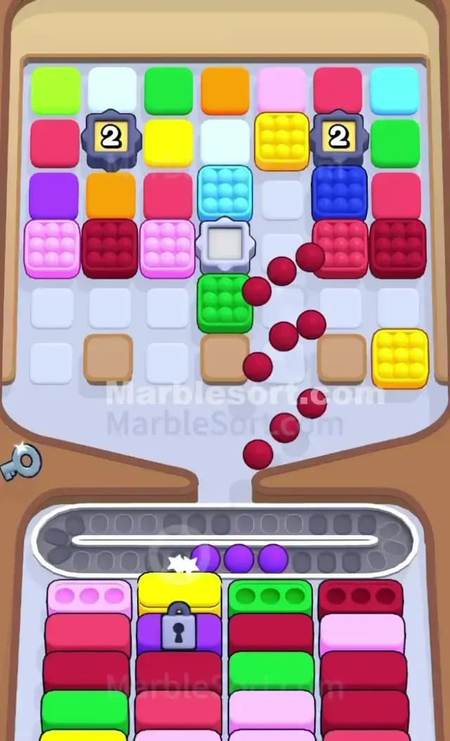 Marble Sort Level 515 Solution 1