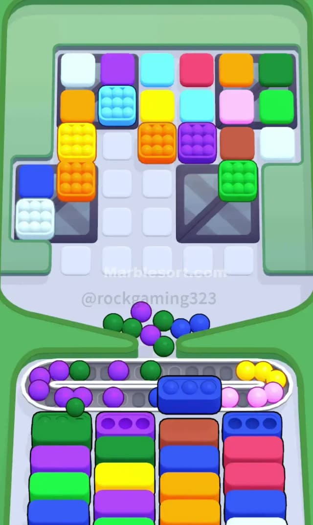 Marble Sort Level 183 Solution 1