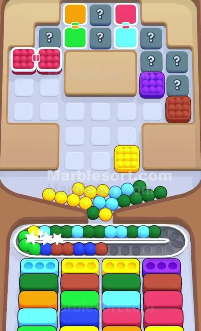 Marble Sort Level 585 Solution 1