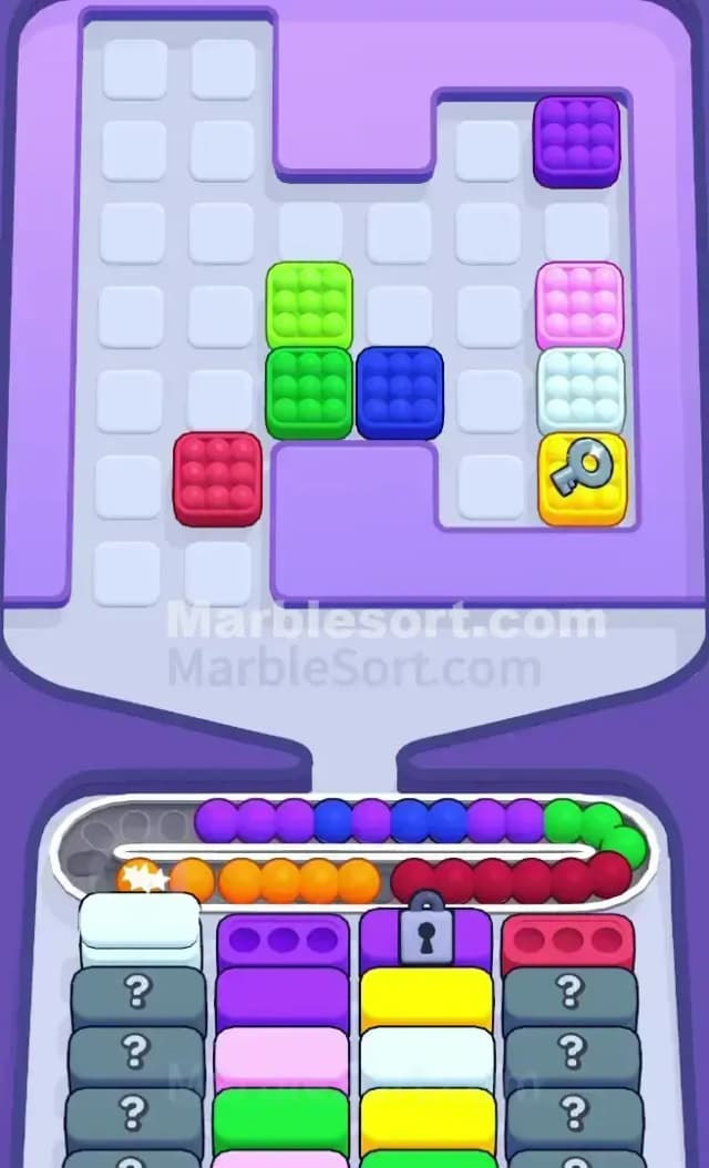Marble Sort Level 518 Solution 2