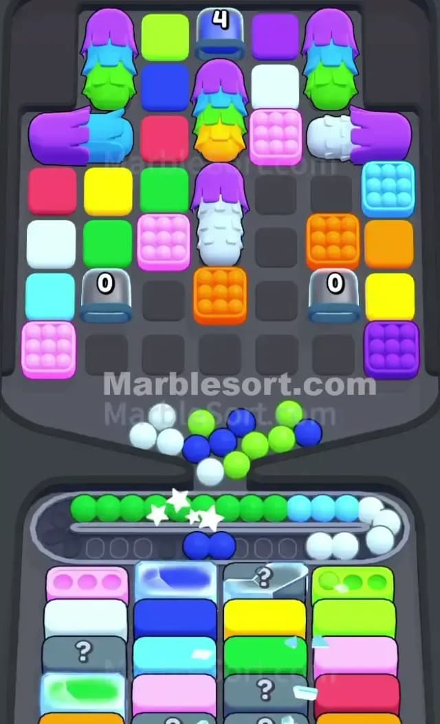 Marble Sort Level 720 Solution 1