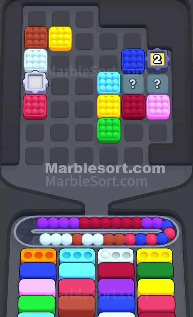 Marble Sort Level 304 Solution 2