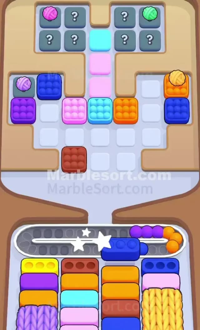 Marble Sort Level 592 Solution 1