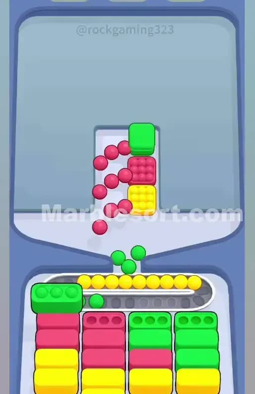 Marble Sort Level 2 Solution 1