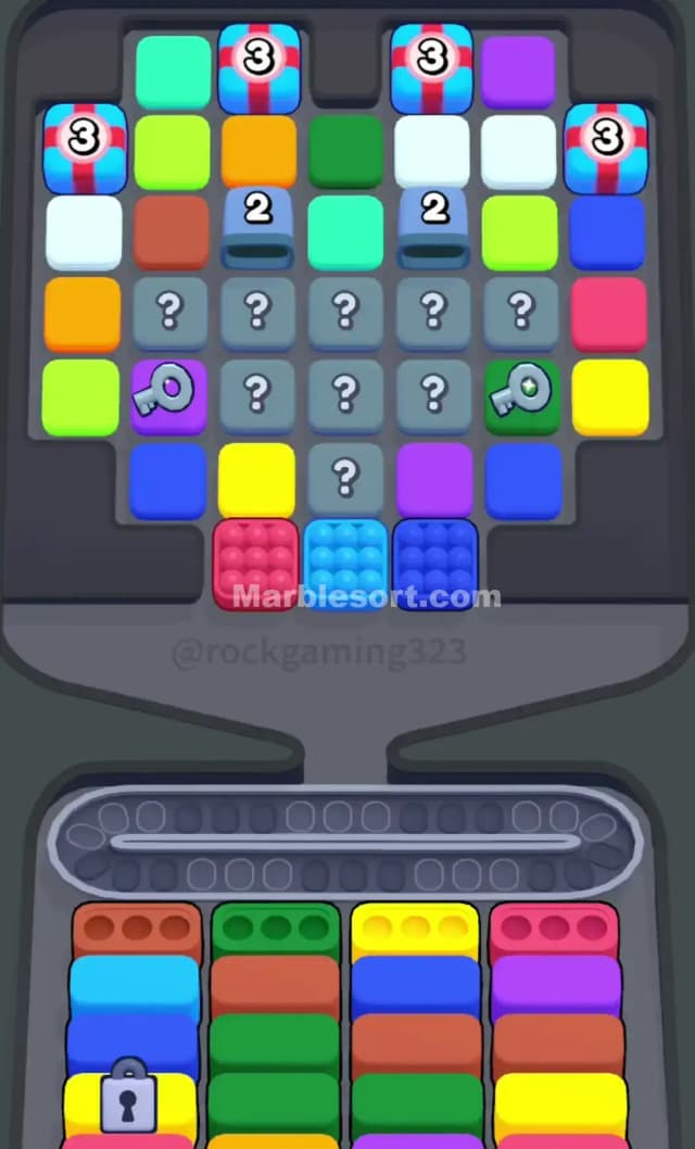Marble Sort Level 160 Gameplay