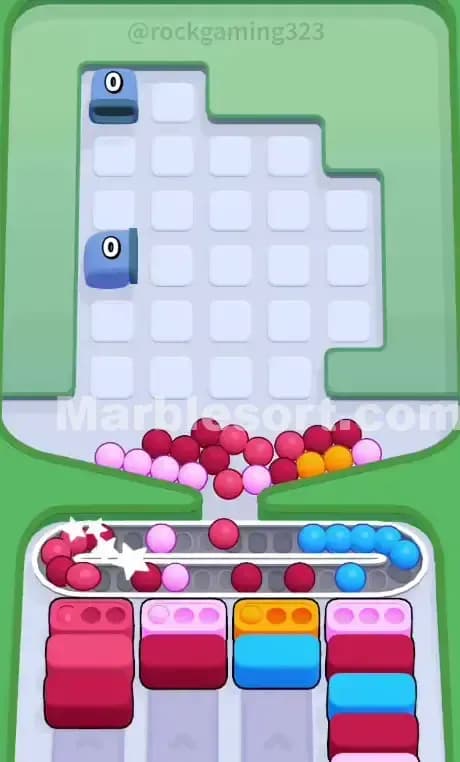 Marble Sort Level 27 Solution 3