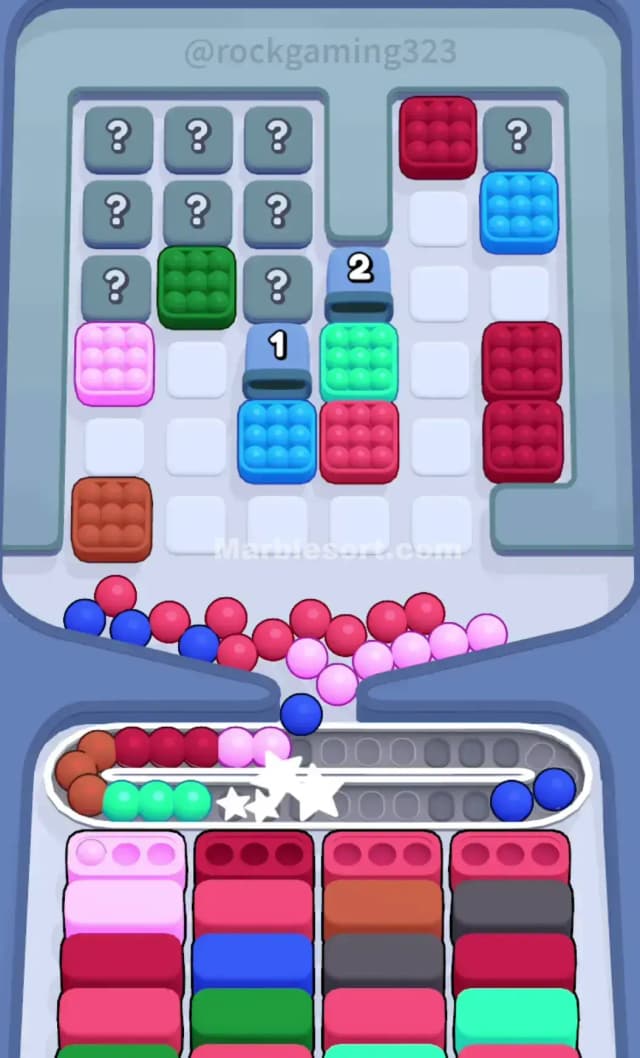 Marble Sort Level 78 Solution 1