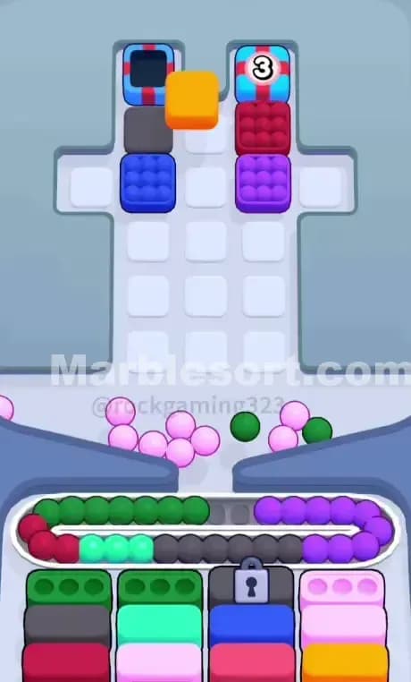 Marble Sort Level 158 Solution 2