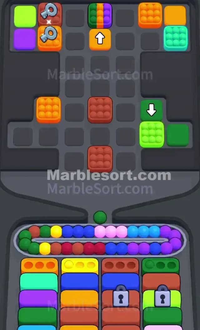 Marble Sort Level 627 Solution 2
