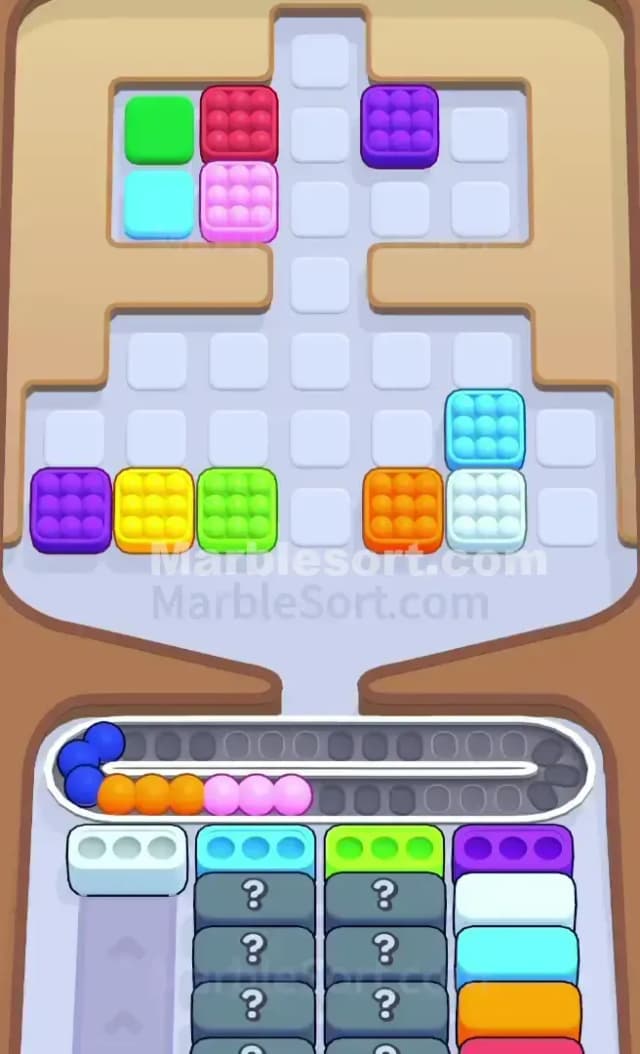 Marble Sort Level 286 Solution 2