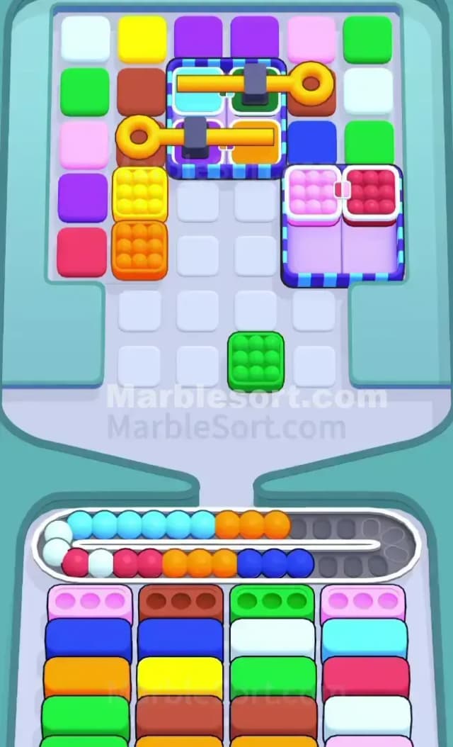 Marble Sort Level 268 Solution 1