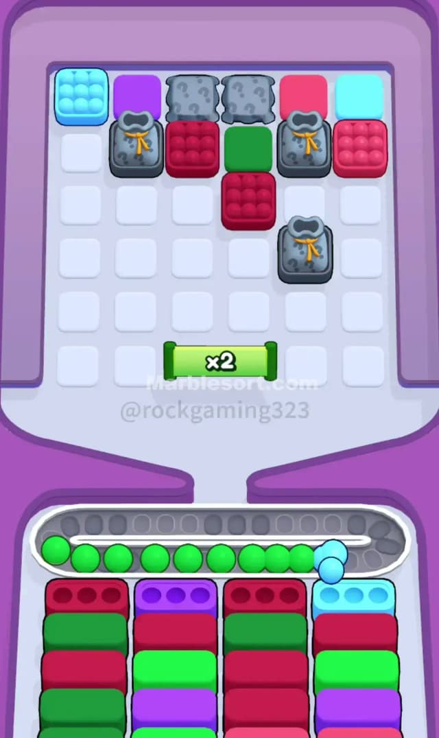 Marble Sort Level 251 Solution 2