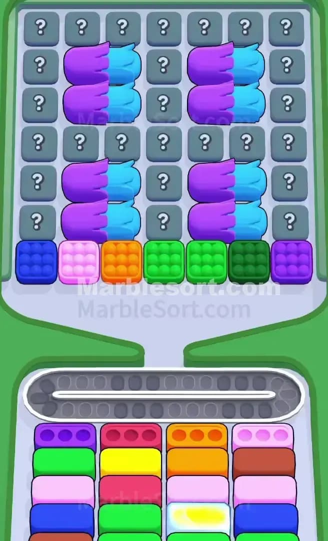 Marble Sort Level 643 Screenshot