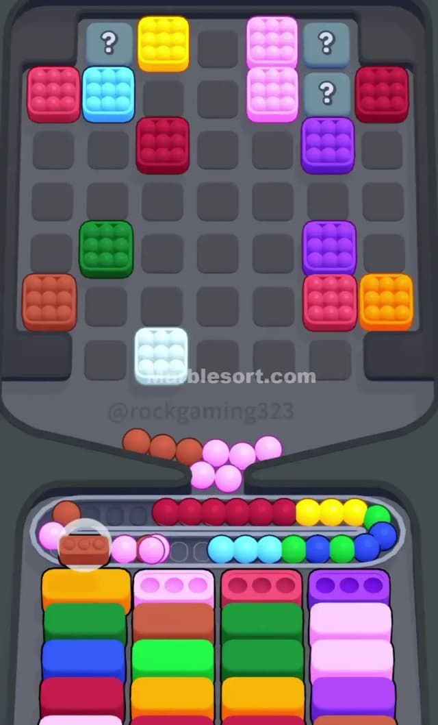 Marble Sort Level 167 Solution 2