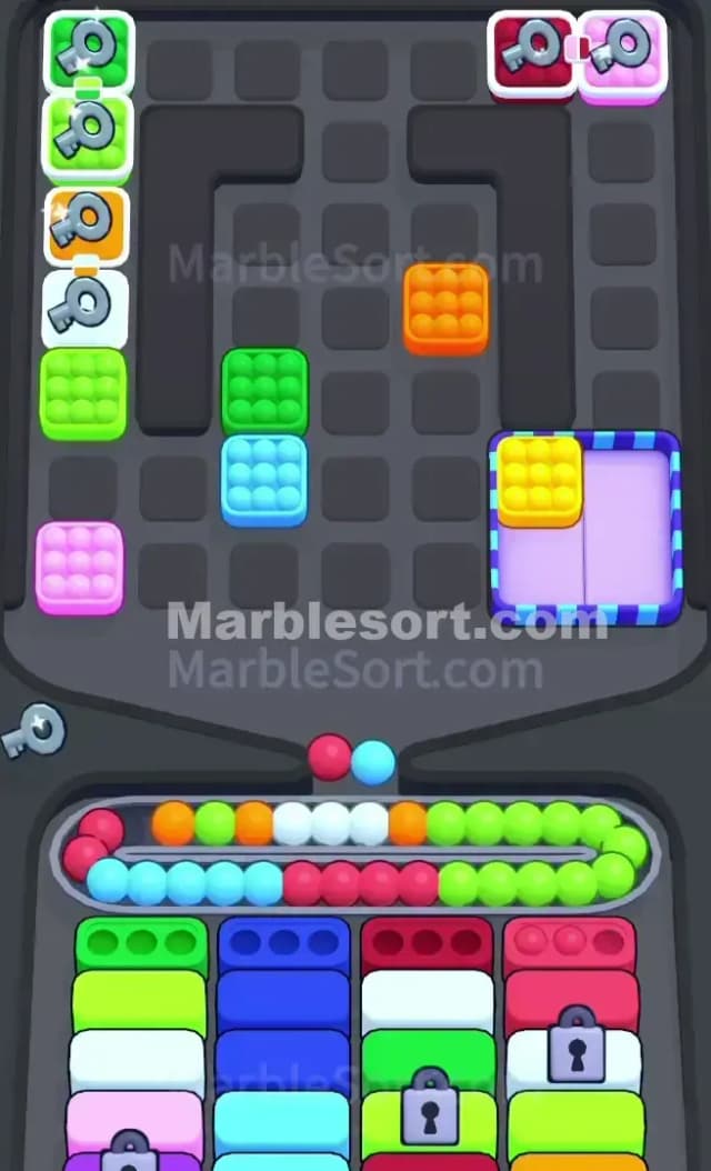 Marble Sort Level 440 Solution 2