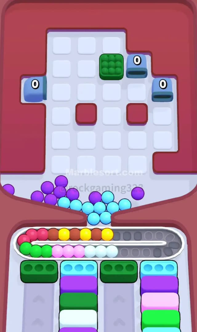 Marble Sort Level 378 Solution 3