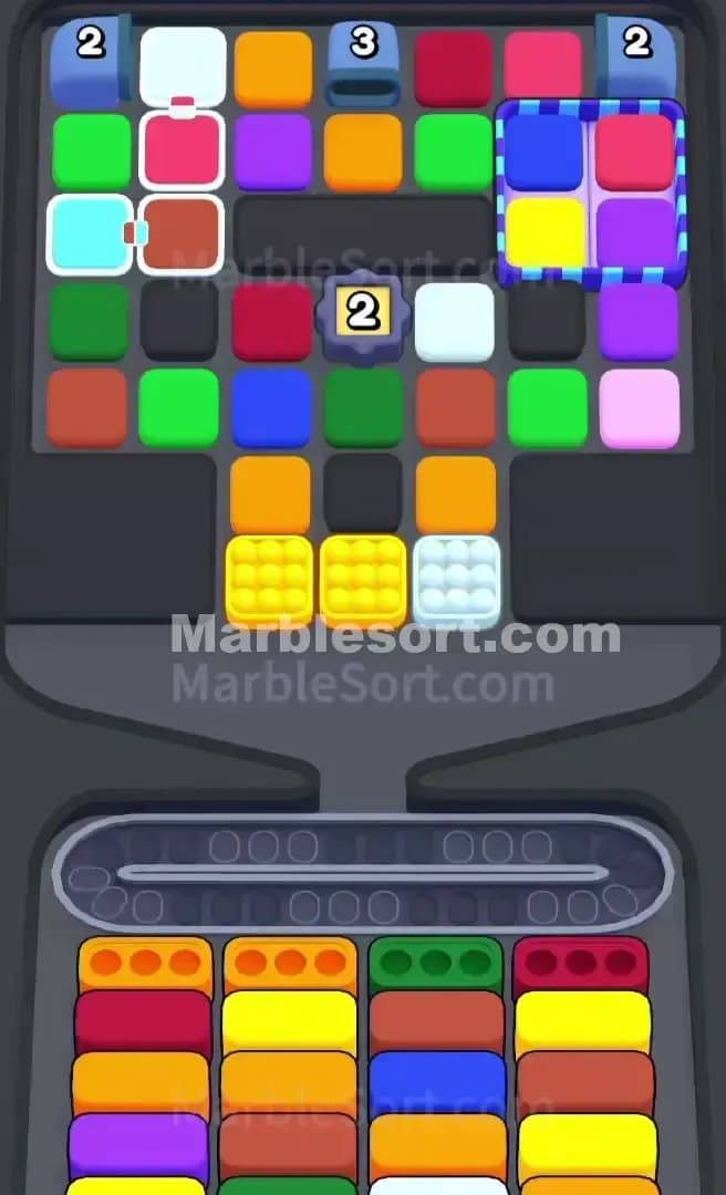 Marble Sort Level 474 Screenshot