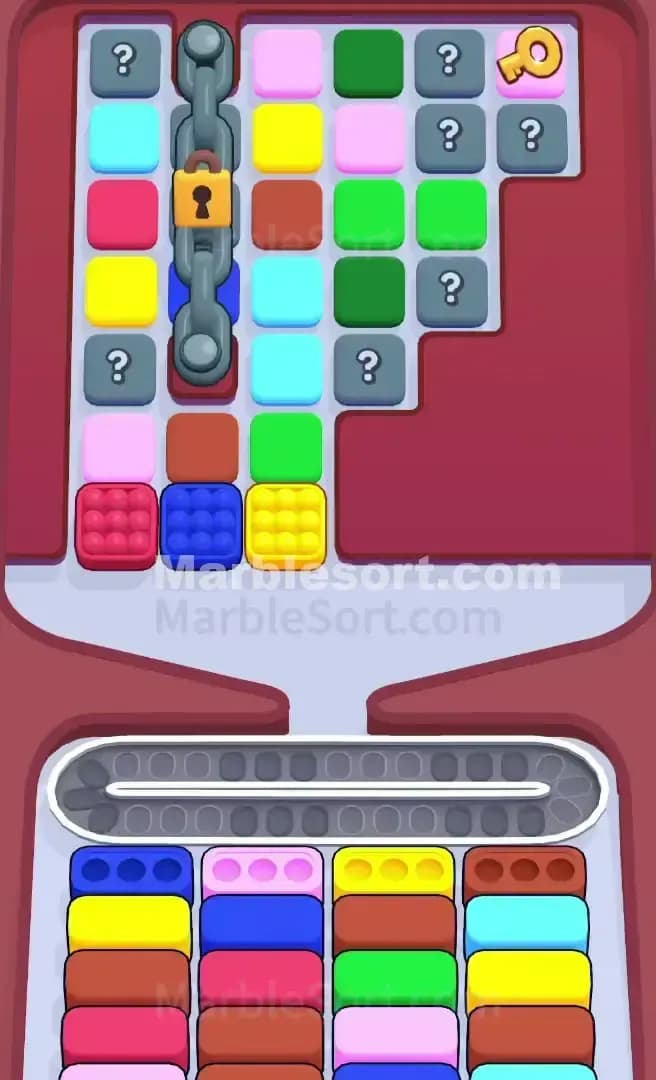 Marble Sort Level 225 Screenshot
