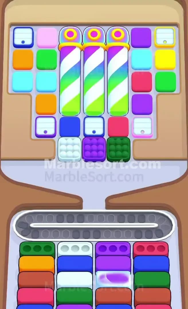 Marble Sort Level 436 Screenshot