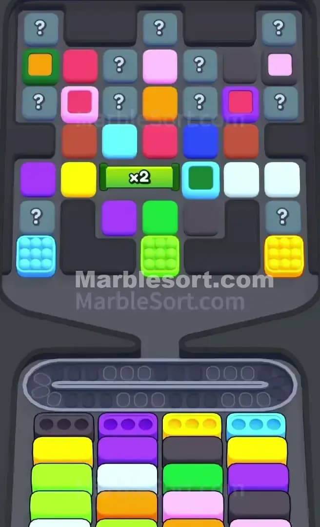 Marble Sort Level 707 Screenshot