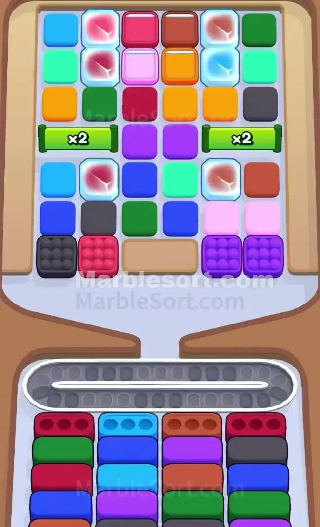 Marble Sort Level 589 Screenshot