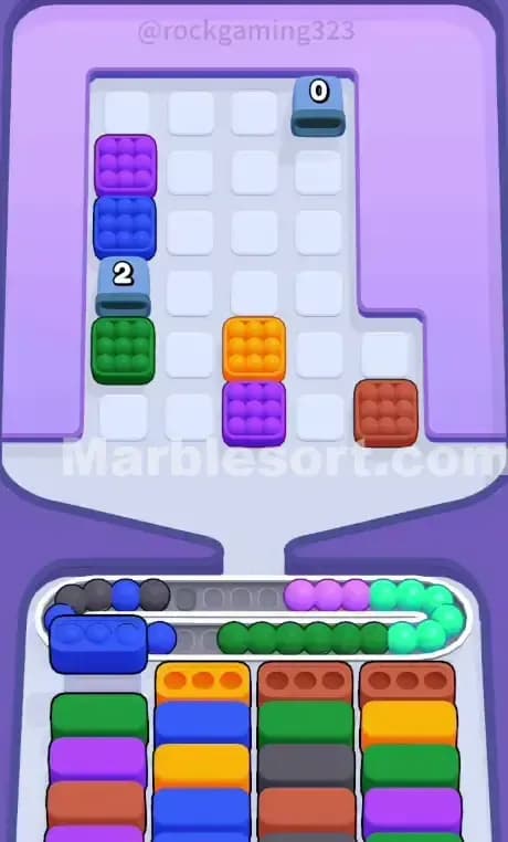 Marble Sort Level 62 Solution 2