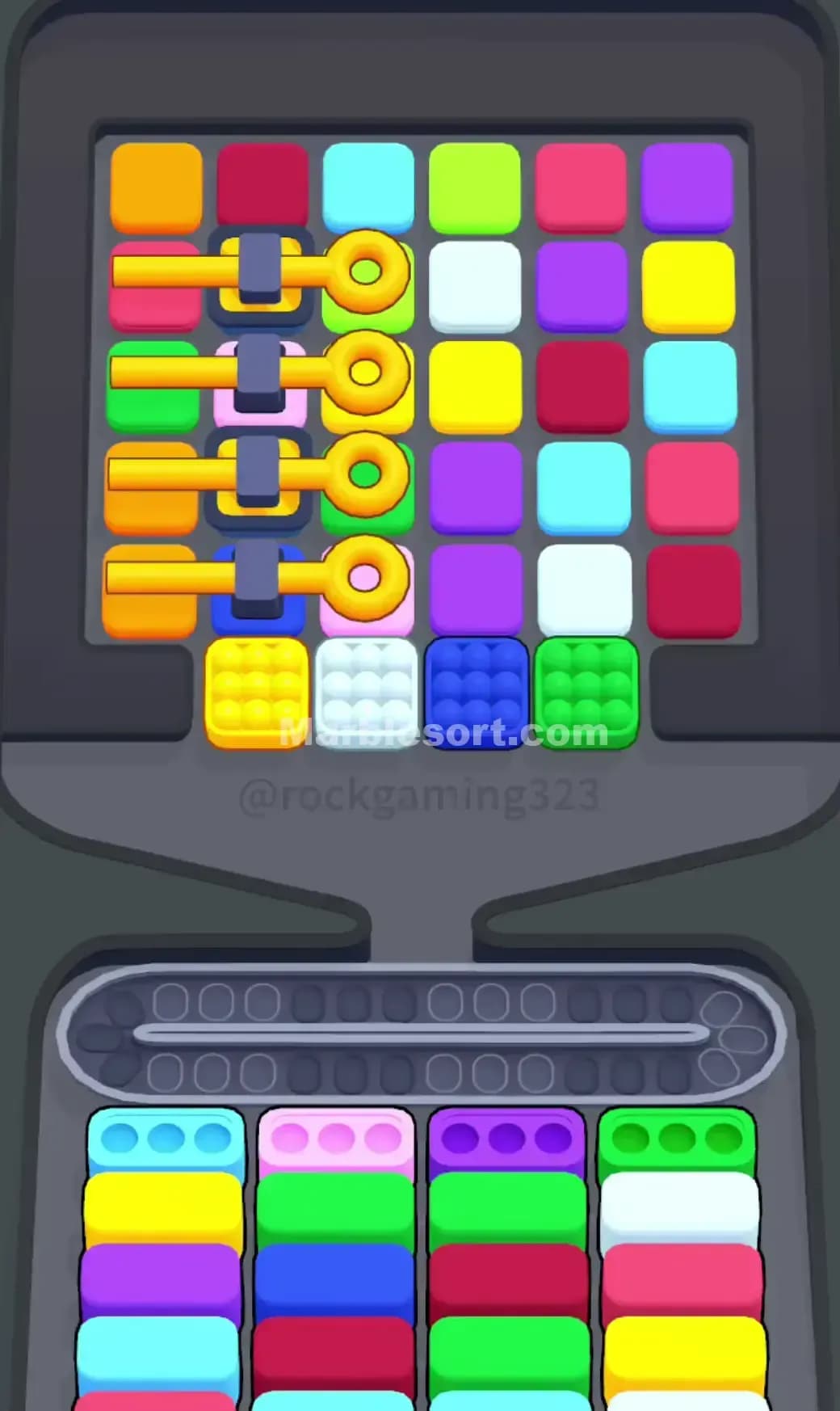Marble Sort Level 204 Screenshot