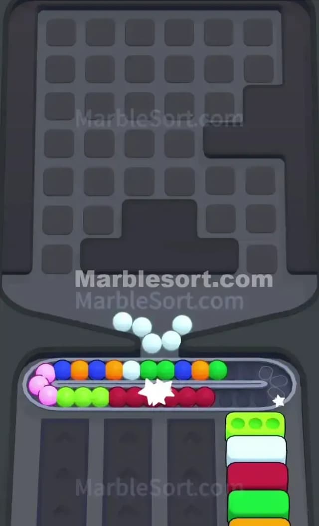 Marble Sort Level 664 Solution 3