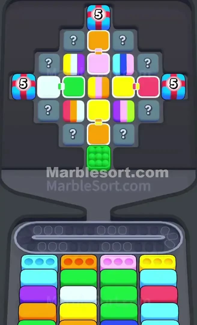 Marble Sort Level 267 Screenshot