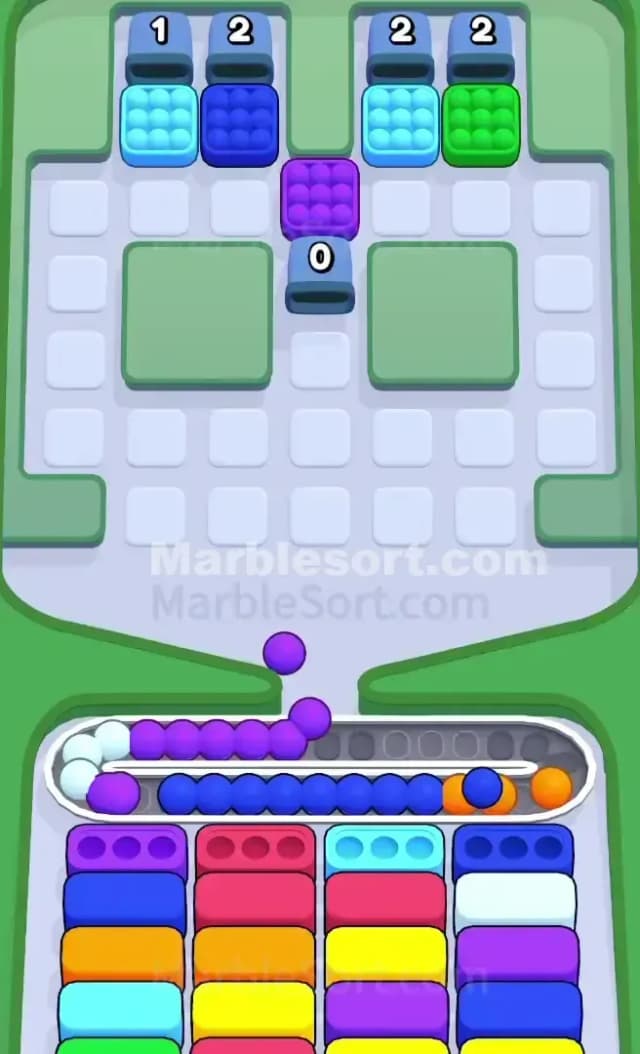 Marble Sort Level 491 Solution 2