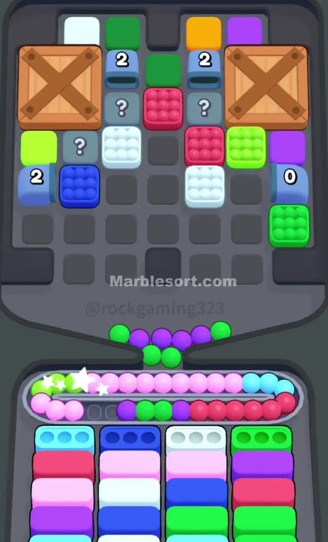 Marble Sort Level 177 Solution 1