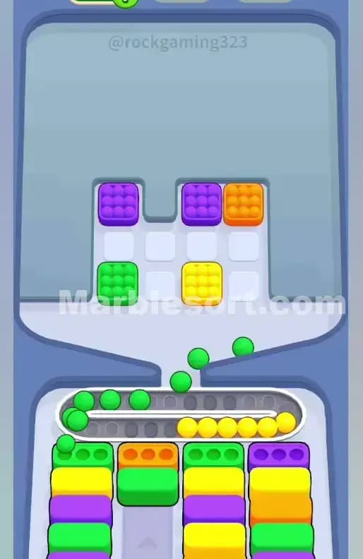 Marble Sort Level 6 Solution 2