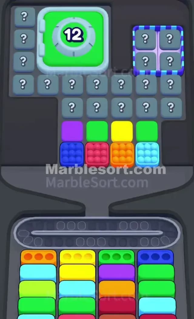 Marble Sort Level 307 Gameplay