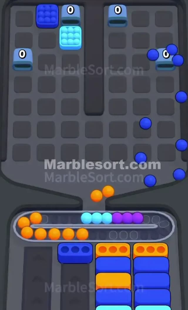 Marble Sort Level 334 Solution 3