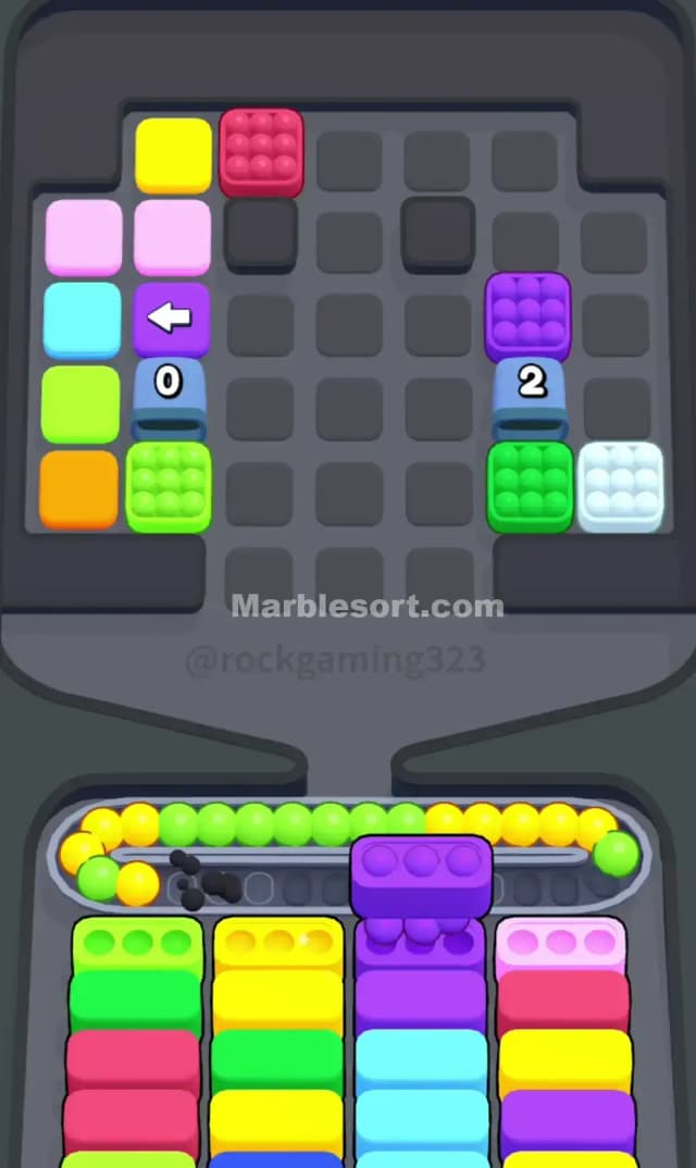 Marble Sort Level 317 Solution 2