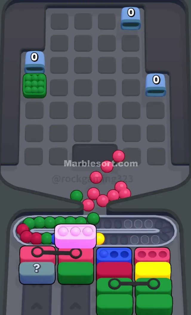 Marble Sort Level 150 Solution 3