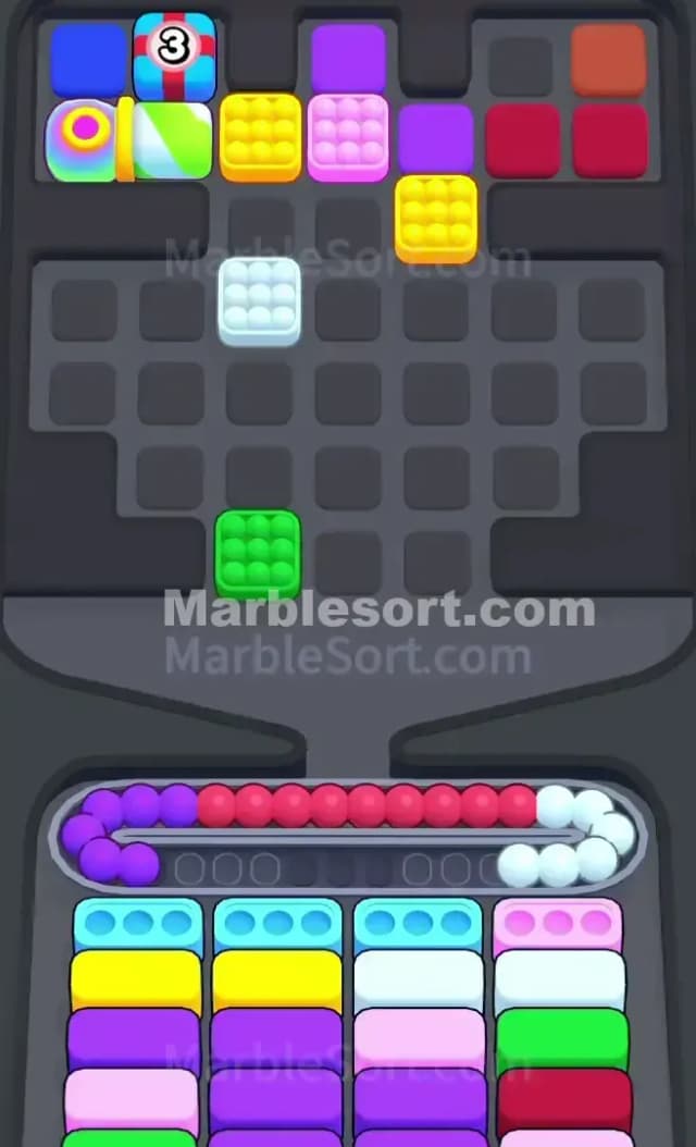 Marble Sort Level 590 Solution 2