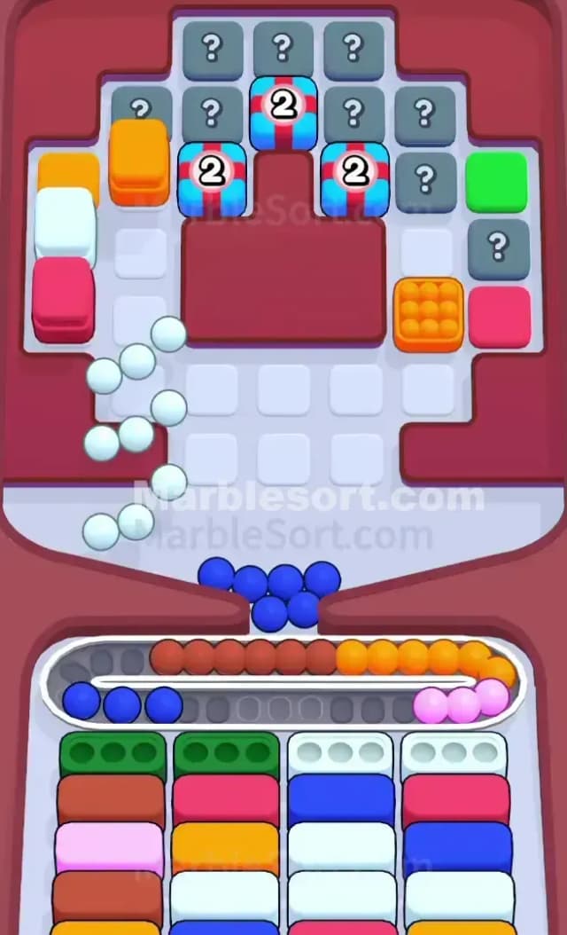 Marble Sort Level 308 Solution 1