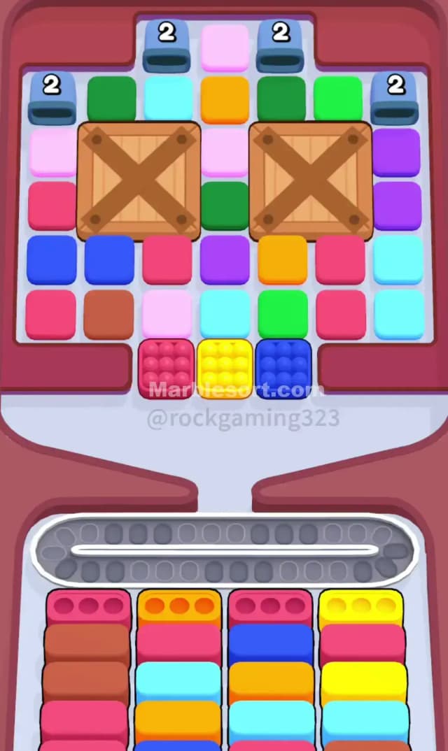 Marble Sort Level 298 Gameplay