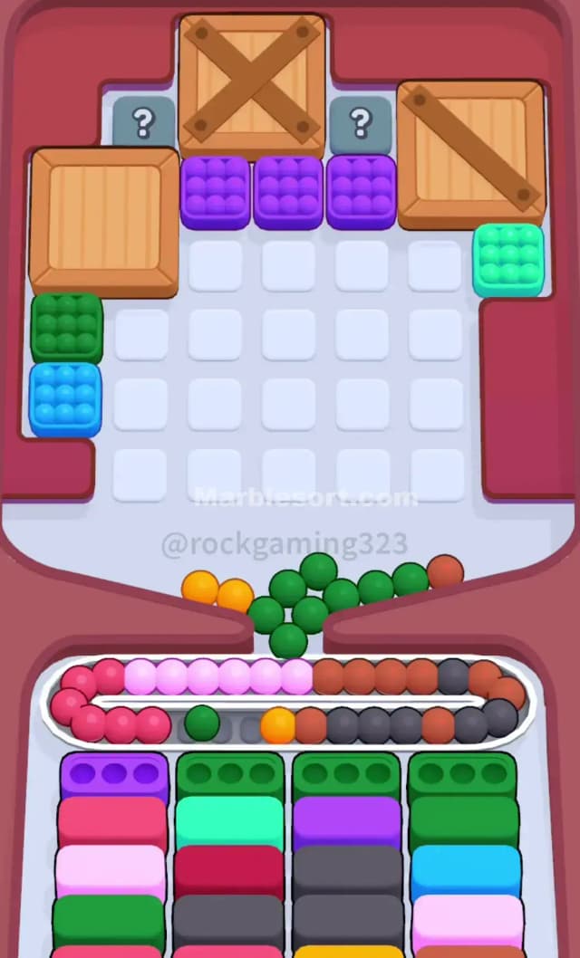 Marble Sort Level 148 Solution 1