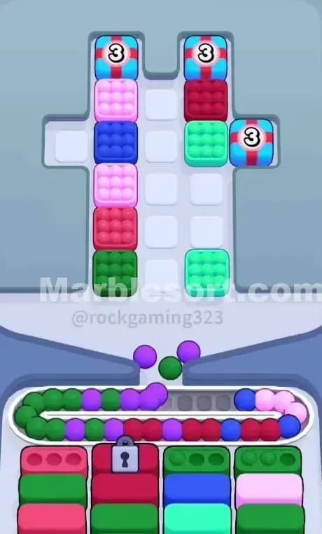 Marble Sort Level 158 Solution 1