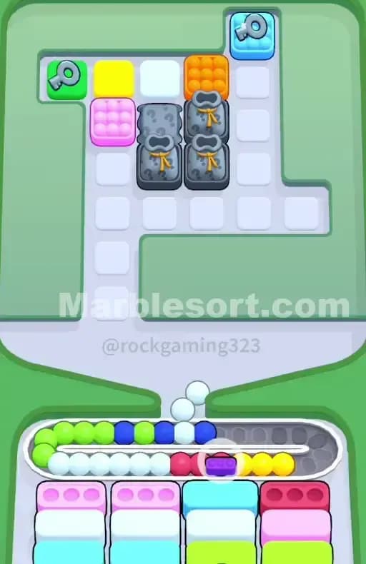 Marble Sort Level 341 Solution 2