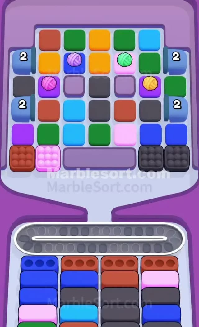 Marble Sort Level 551 Gameplay