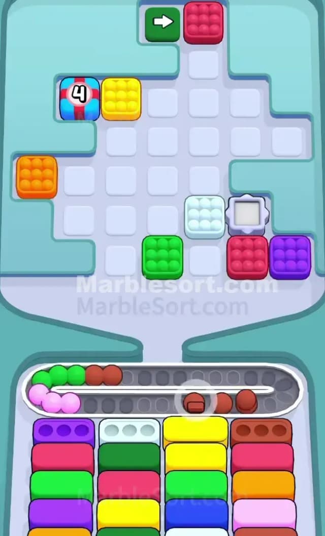 Marble Sort Level 498 Solution 2
