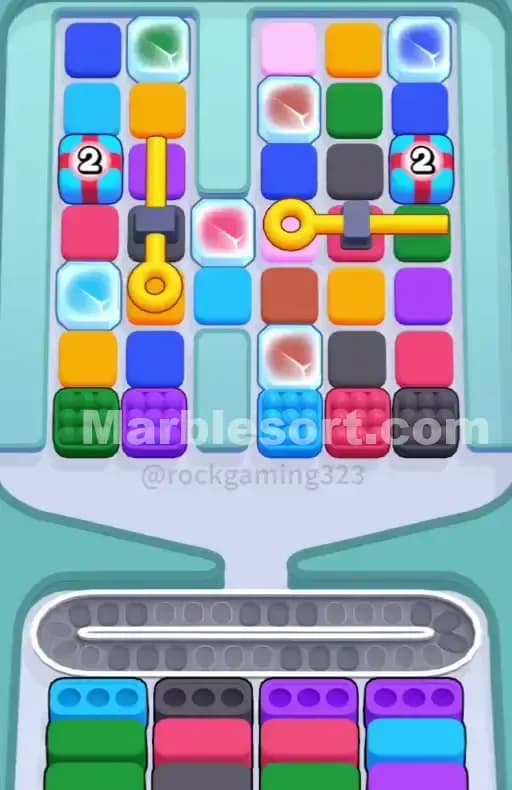 Marble Sort Level 349 Gameplay