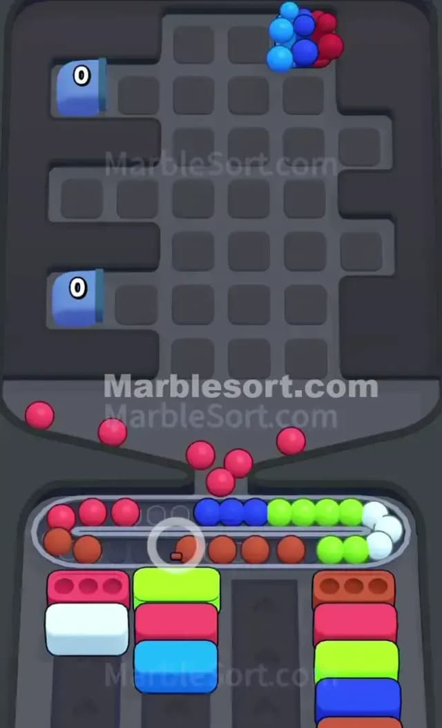 Marble Sort Level 380 Solution 3